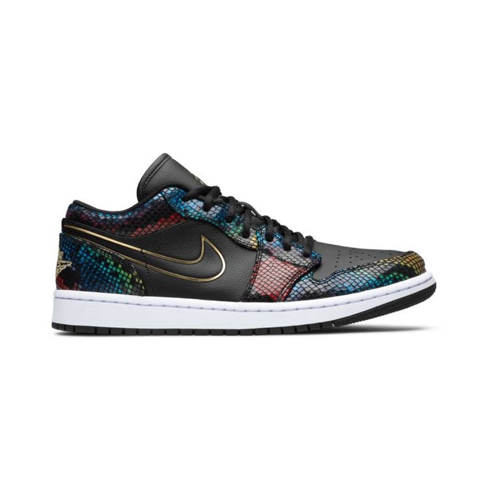 Air Jordan 1 Low Multi Snakeskin